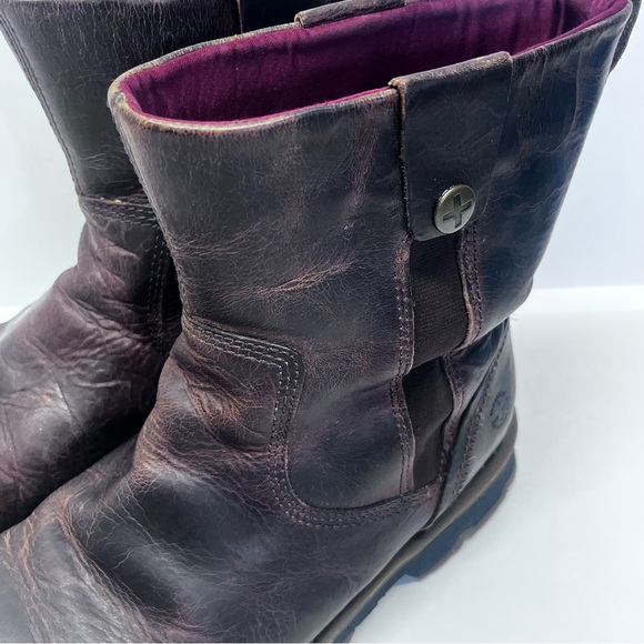 Dr. Martens Dark Brown Leather Boots - Picture 7 of 12